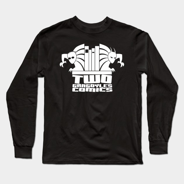 Two Gargoyles Comics Logo Long Sleeve T-Shirt by Twogargs